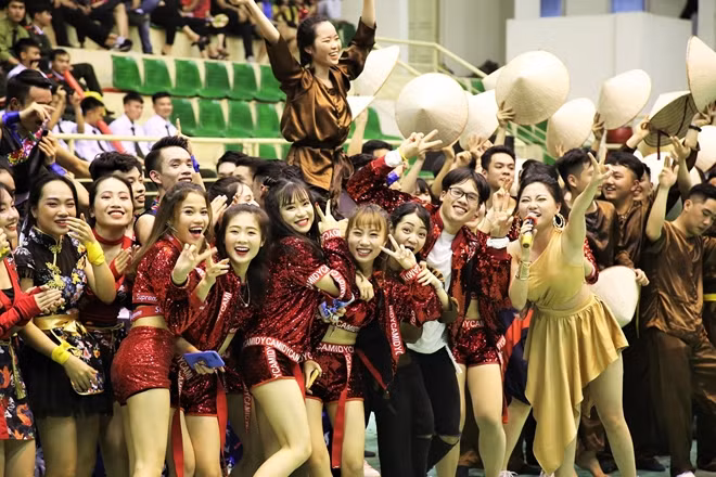 Cuộc thi dân vũ đã thực sự trở thành ngày hội không thể thiếu của tuổi trẻ Học viện ANND.