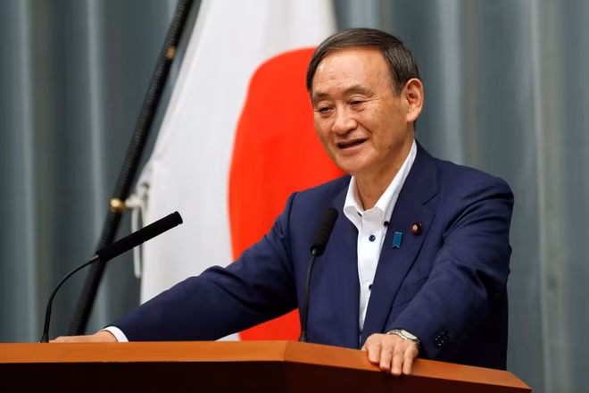 Thủ tướng Nhật Bản Suga Yoshihide. (Ảnh: Reuters) Thủ tướng Nhật Bản Suga Yoshihide. (Ảnh: Reuters)