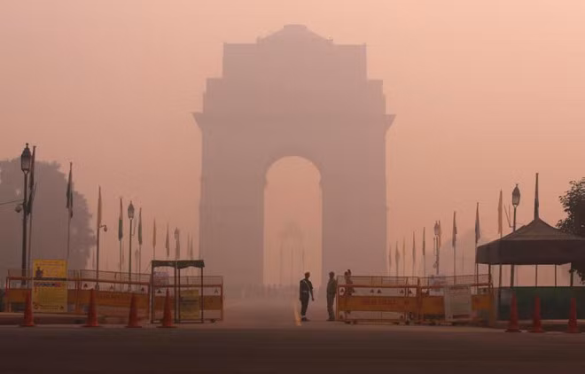 Khói mù ô nhiễm tại thủ đô New Delhi, Ấn Độ. (Ảnh chụp hồi đầu năm 2019 - Reuters)