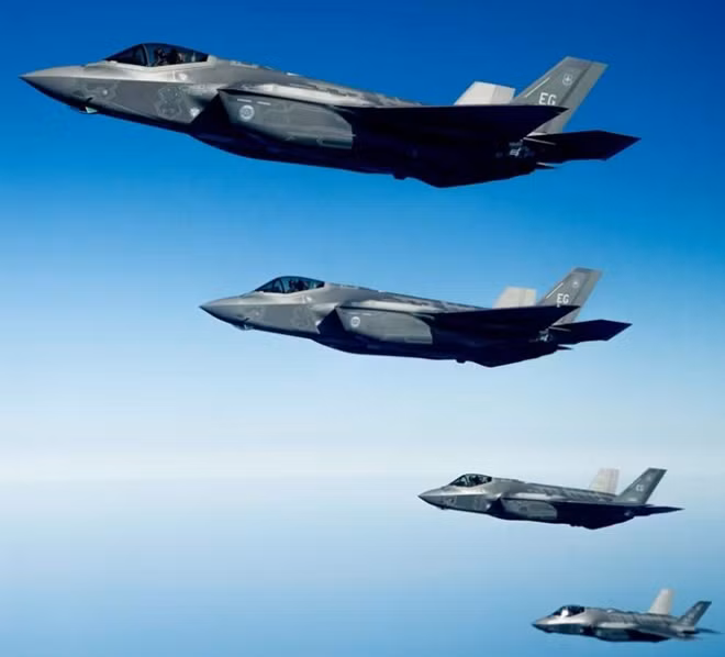 Tiêm kích tàng hình F-35A Lightning II của Không quân Mỹ (Ảnh: Bộ Quốc phòng Mỹ)