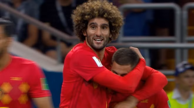 Được đưa vào sân từ băng ghế dự bị, Fellaini đã góp công rất lớn trong cú lộn ngược dòng ngoạn mục giúp Bỉ đem về chiến thắng nghẹt thở 3-2 trước Nhật Bản.