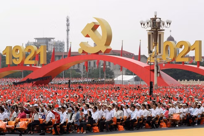 Lễ kỷ niệm 100 năm thành lập Đảng Cộng sản là sự kiện chính trị quan trọng nhất của Trung Quốc trong năm nay. (Ảnh: Reuters)