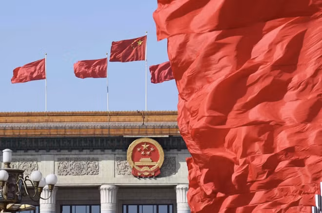 Đại hội đại biểu nhân dân toàn quốc (tức Quốc hội Trung Quốc) sẽ phải tuân theo sự chỉ đạo của lãnh đạo trung ương trong quá trình lập pháp. (Ảnh: Tân Hoa Xã)