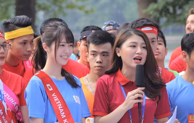 Vẻ đẹp rạng ngời, ngọt ngào của Yuna Hattori tại giải chạy tiếp sức Kizuna Ekiden 2019.