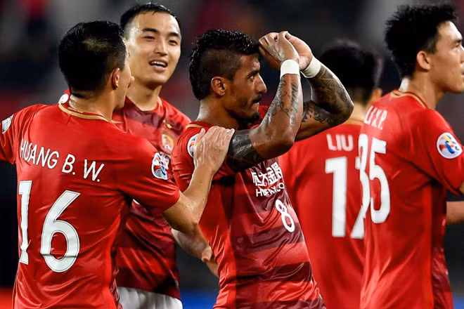 Quảng Châu Evergrande là một trong những đội thành công nhất ở Trung Quốc với 8 lần giành chức vô địch Chinese Super League. (Ảnh: Getty)