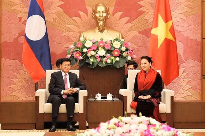 Quan hệ hợp tác giữa hai Quốc hội Việt - Lào thời gian qua đã được triển khai tích cực.