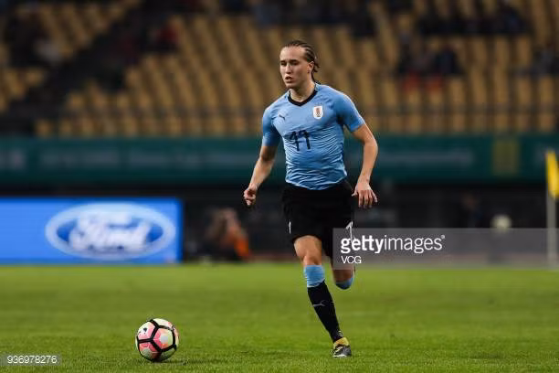 Laxalt đã có một trận đấu vô cùng ấn tượng cùng đội tuyển Uruguay tại vòng knock-out.