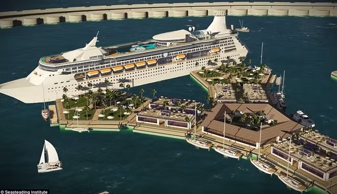 Trong tương lai vài năm nữa, tổ chức phi lợi nhuận Seasteading, đơn vị phát triển ý tưởng này, đã đạt được thỏa thuận với chính quyền Polynesia thuộc Pháp và sẽ chuẩn bị tiến hành xây dựng các hạng mục công trình như khách sạn, nhà ở, văn phòng làm việc, nhà hàng… tại đây. Mục đích của tổ chức này đó là mong muốn giải phóng nhân loại khỏi những vấn đề chính trị hiện nay.