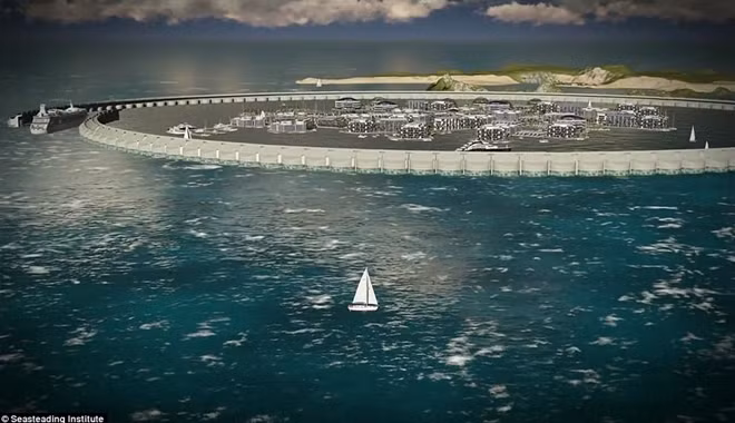 Lãnh thổ Polynesia thuộc Pháp, nằm tại phía nam Thái Bình Dương hiện có 118 quần đảo. Chính quyền nơi đây hiện nay đang rất quan tâm tới dự án thành phố nổi bởi khu vực này đang bị đe dọa nghiêm trọng bởi mực nước biển tăng cao do biến đổi khí hậu.