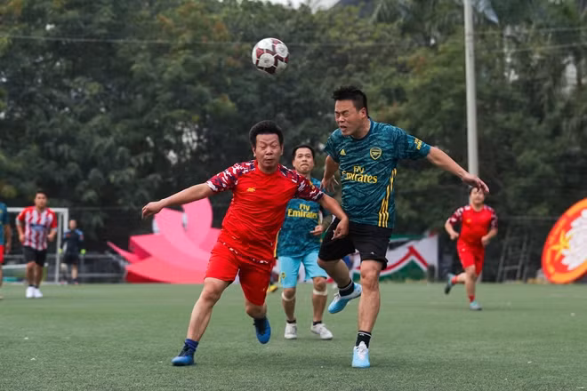 Lượt trận cuối của giải đấu diễn ra trong không khí kịch tính, sôi nổi.