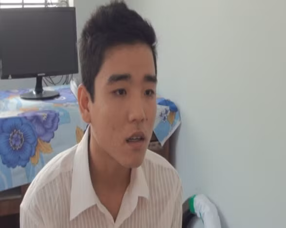 Nguyễn Minh Mẫn tại cơ quan điều tra.