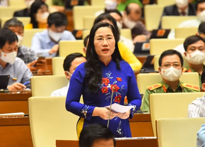 Đại biểu Nguyễn Thị Thuỷ.