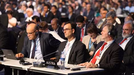 Đại biểu các nước dự hội nghị COP 20 tại Lima, Peru.