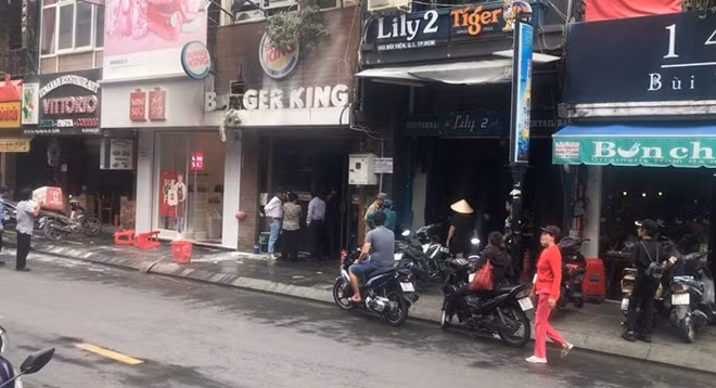 Hiện trường vụ cháy