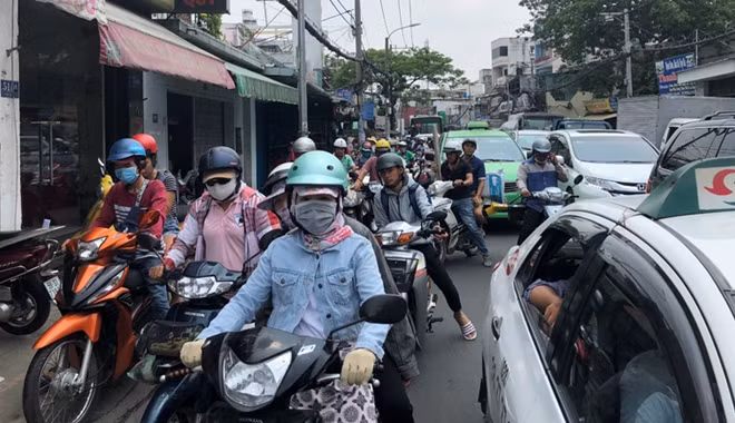 Vụ việc khiến giao thông bị ùn ứ