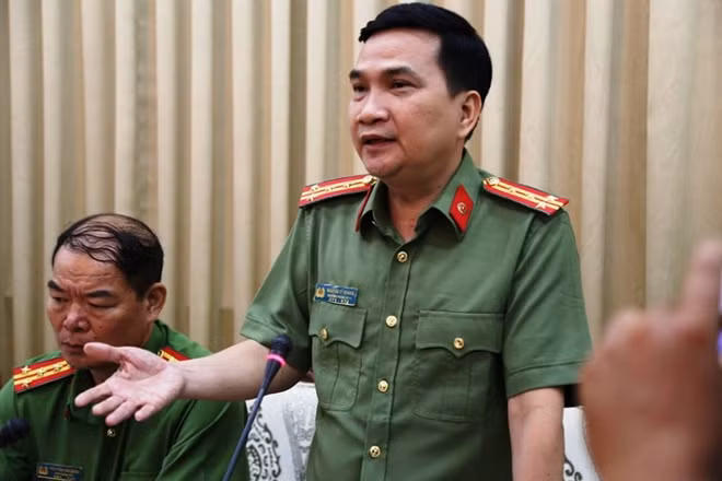 Đại tá Nguyễn Sỹ Quang phân tích vụ cháy