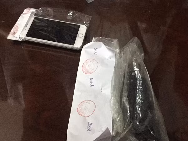 Tang vật của vụ cướp giật