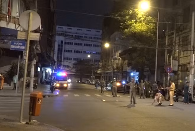 Hiện trường nơi xảy ra vụ việc