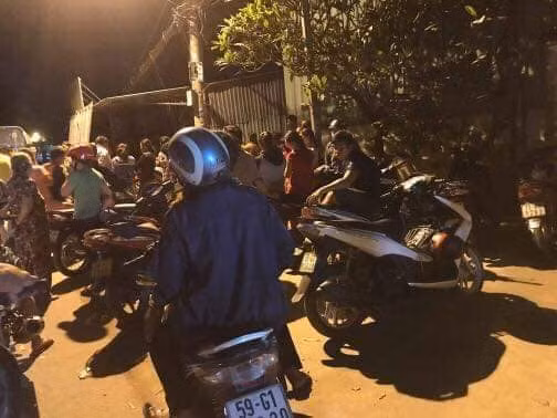 Hiện trường nơi phát hiện nạn nhân