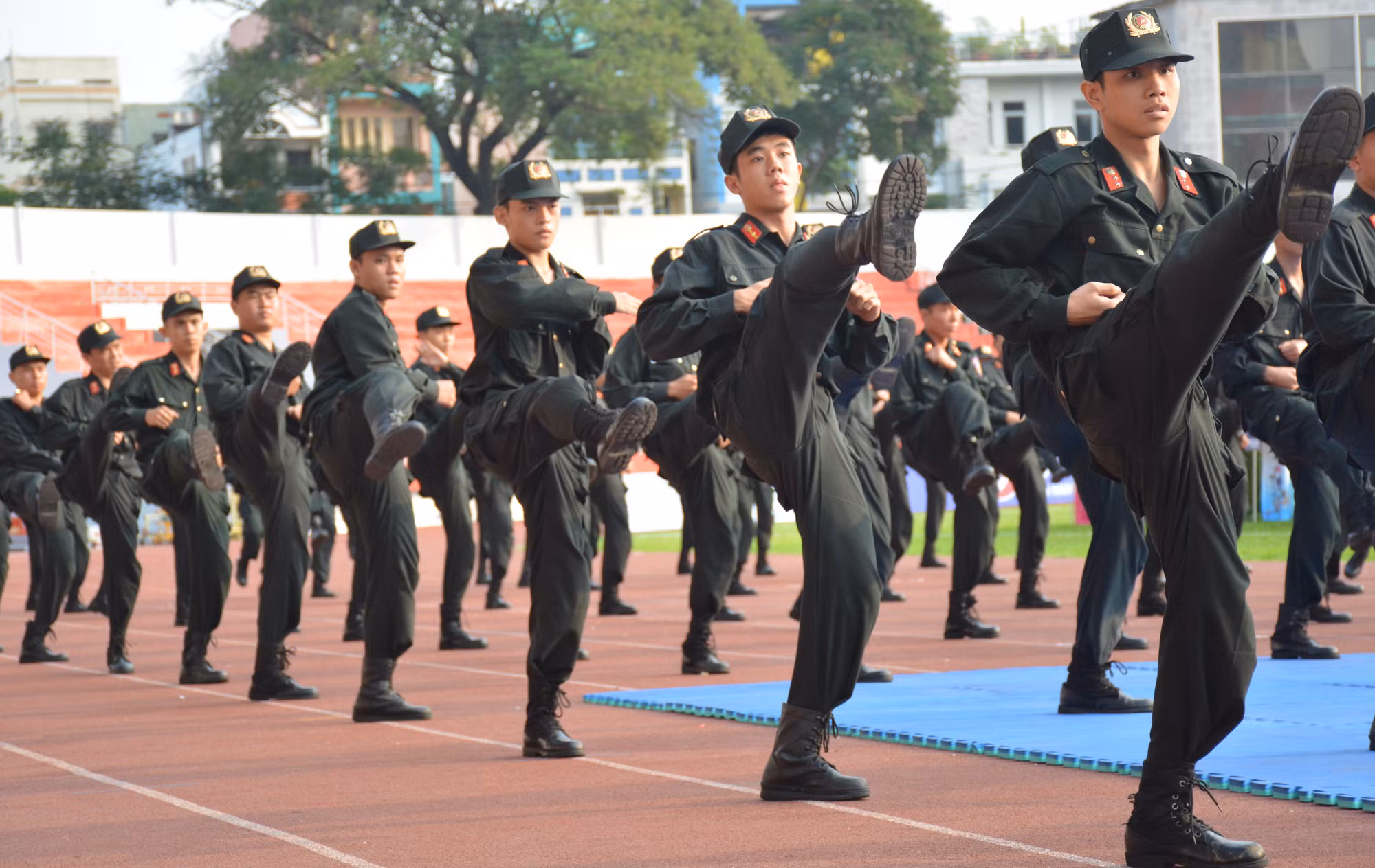 Màn võ thuật đẹp mắt tại Hội thao “Khỏe để phục vụ nhân dân”