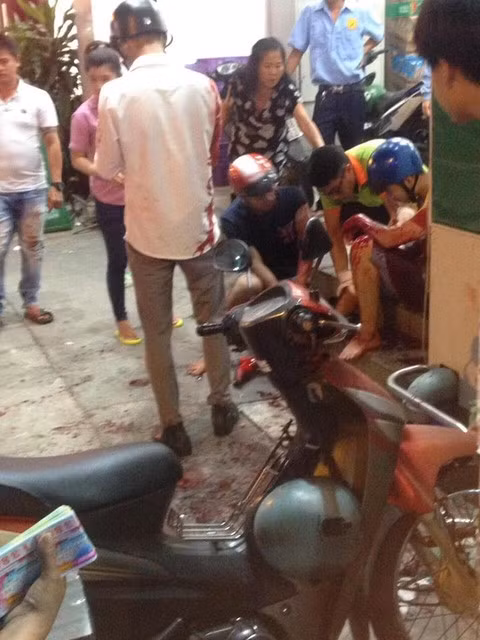 Hiện trường nơi xảy ra vụ việc