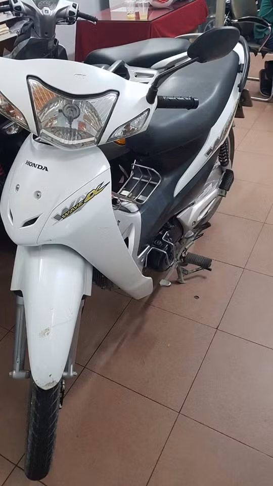 Chiếc xe máy được thu hồi Chiếc xe máy được thu hồi