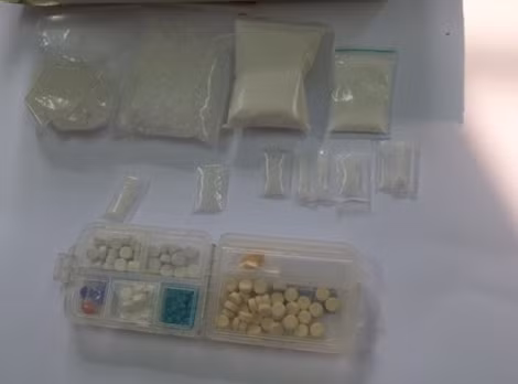 Ma túy thu được trong vụ án.