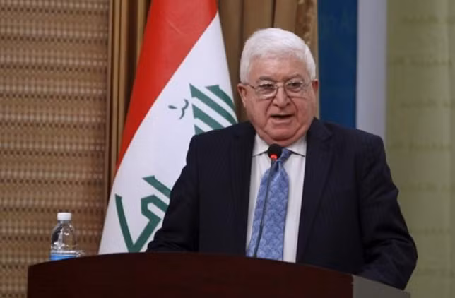 Tổng thống Iraq Fouad Massoum.