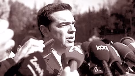 Thủ lĩnh Alexis Tsipras của Đảng Syriza.