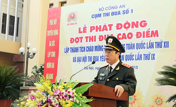 Thứ trưởng Bùi Văn Nam phát biểu tại Lễ phát động.