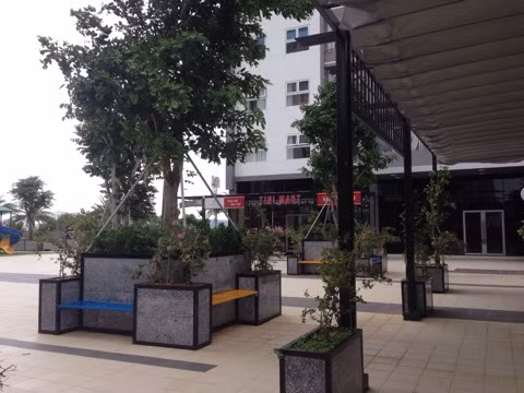 Một góc chung cư Xi Grand Court ở lầu 7.
