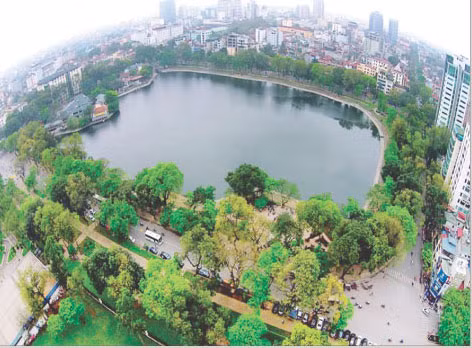 Hà Nội sắp có thêm phố đi bộ quanh khu vực hồ Thiền Quang