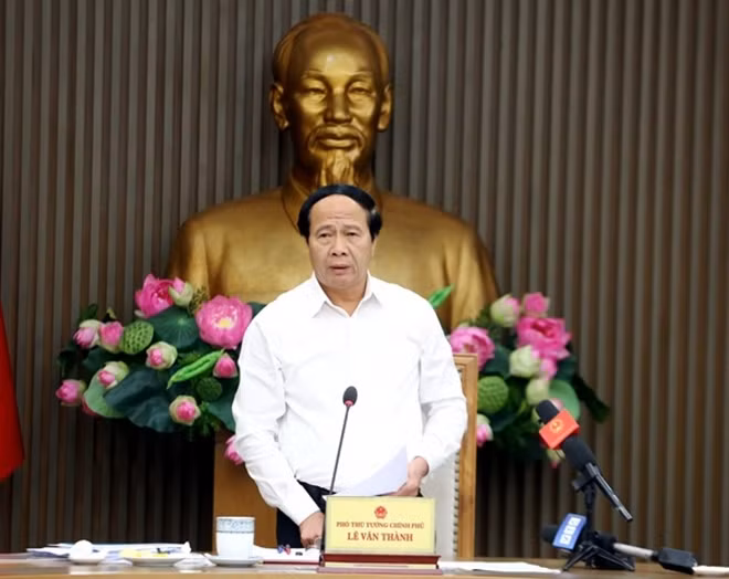 Phó Thủ tướng Lê Văn Thành chủ trì cuộc họp Ban chỉ đạo quốc gia về khai thác IUU chiều ngày 13-7.