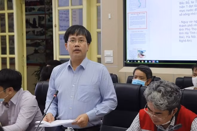 Ông Mai Văn Khiêm, Giám đốc Trung tâm Dự báo Khí tượng thuỷ văn quốc gia.