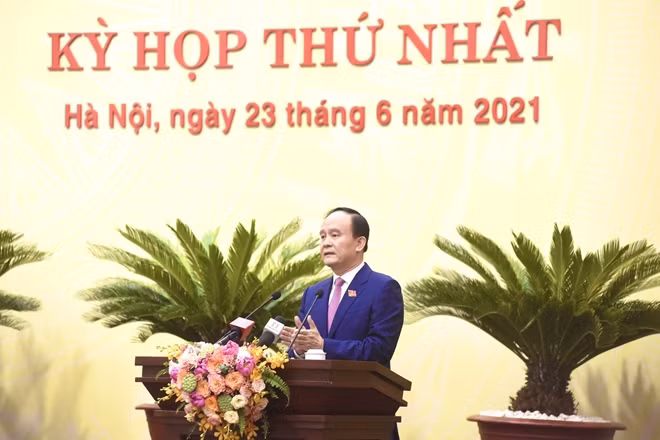 Ông Nguyễn Ngọc Tuấn Chủ tịch HĐND TP Hà Nội nhiệm kỳ 2016 - 2021 tái đắc cử Chủ tịch HĐND TP Hà Nội nhiệm kỳ 2021 - 2026.