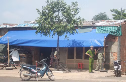 Hiện trường vụ việc.