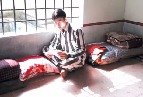 Đường về nhà còn xa nhưng Quang vẫn tràn trề hy vọng.