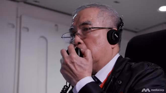 Cựu phi công Lim Khoy Hing. Ảnh: CNA