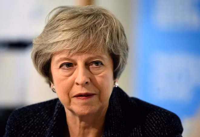 Thủ tướng Anh Theresa May. Ảnh: Reuters