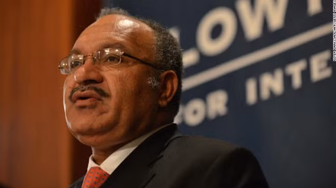 Thủ tướng Papua New Guinea Peter O'Neill. Ảnh: CNN