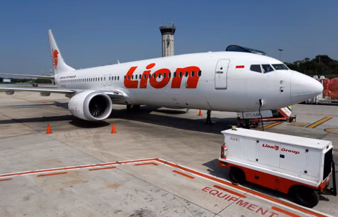 Một chiếc Boeing 737 Max 8 thuộc hãng Lion Air. Ảnh: Reuters