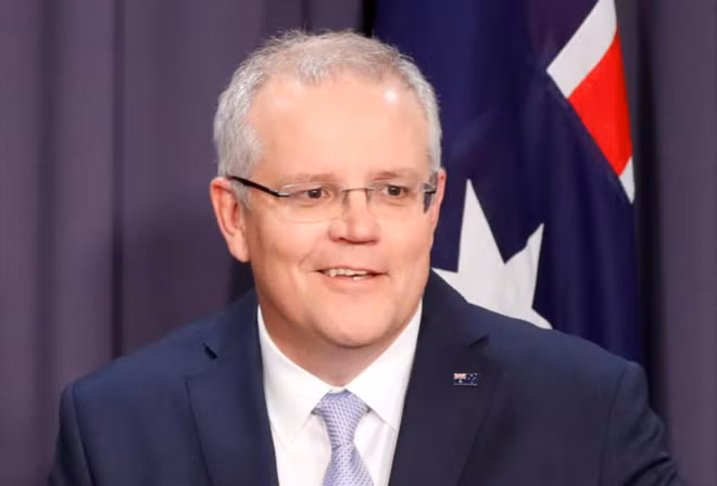 Thủ tướng Australia Scott Morrison. Ảnh: Reuters