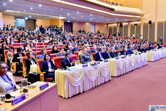 Khung cảnh hội nghị. Ảnh: TG&VN