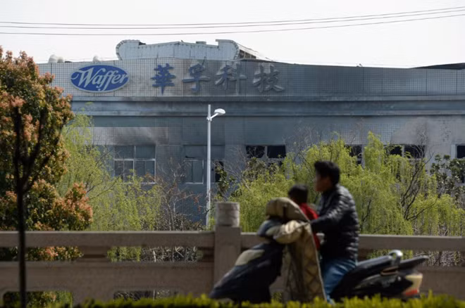 Vụ nổ nhà máy khiến ít nhất 7 người thiệt mạng. Ảnh: Reuters