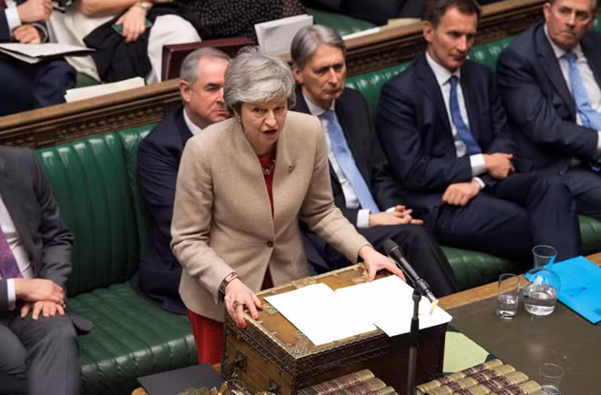 Thủ tướng Anh Theresa May. Ảnh: Reuters