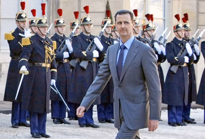 Tổng thống Syria Bashar al Assad nhận được sự ủng hộ từ phía Nga và Iran. Ảnh: Washington Times