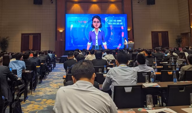 Công nghệ trí tuệ nhân tạo giọng nói được giới thiệu tại diễn đàn.