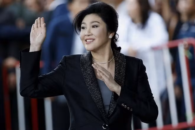 Sau một thời gian được đồn đoán là sẽ xin tị nạn chính trị ở Anh, bà Yingluck đã được giới chức Anh Quốc cấp thị thực 10 năm. Ảnh: EPA