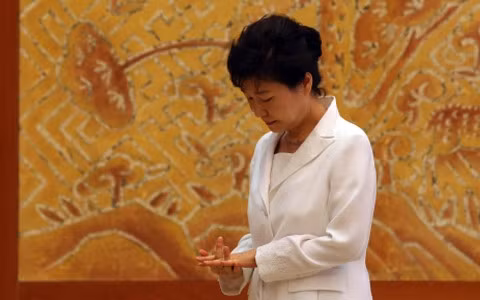 Cựu Tổng thống Hàn Quốc Park Geun-hye đã rời Nhà Xanh hôm 12-3 vừa qua. Ảnh: Reuters