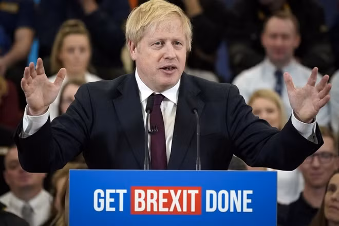 Với việc giành được đa số phiếu ủng hộ, Thủ tướng Boris Johnson đã có thể rộng đường hiện thực hóa tham vọng Brexit của mình. Ảnh: Reuters